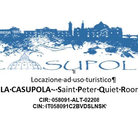 La Casupola Saint Peter'S Quiet Room Rome Exterior photo